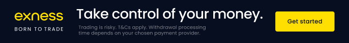 Exness — Take control of your money. Get started.
