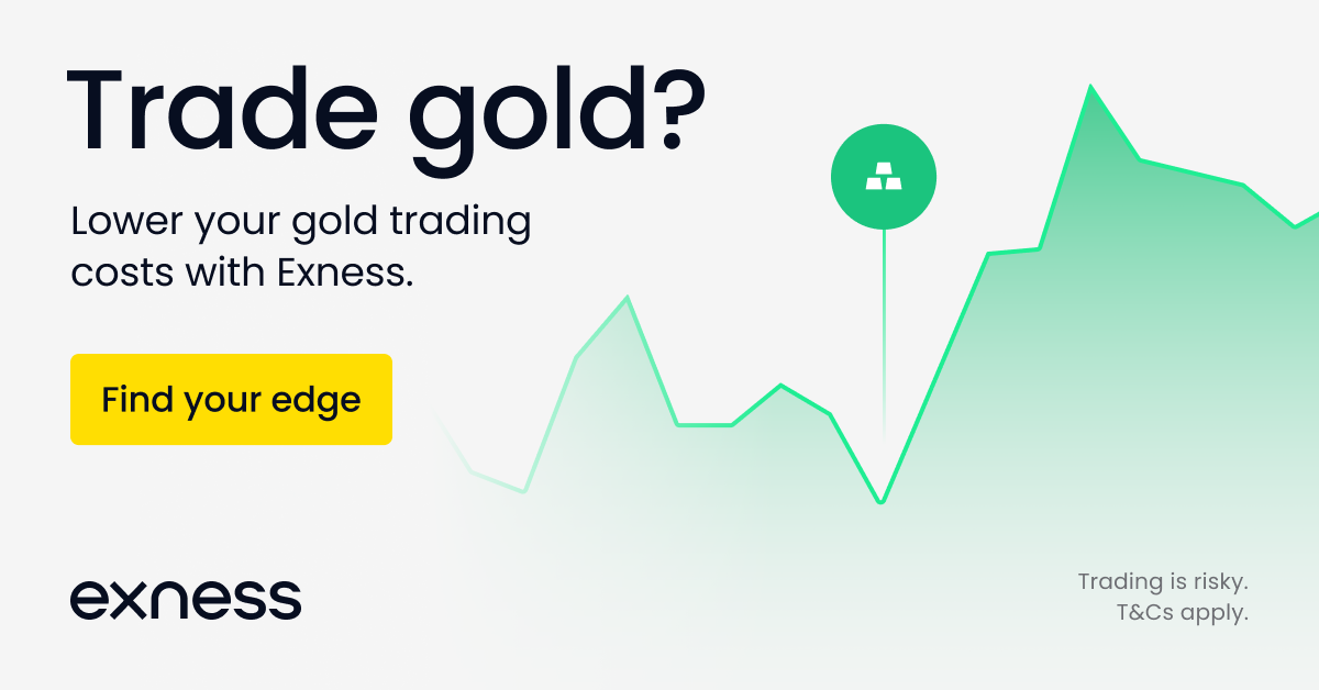 Trade Gold with Exness